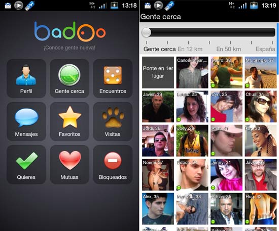 Descargar Badoo para Android.